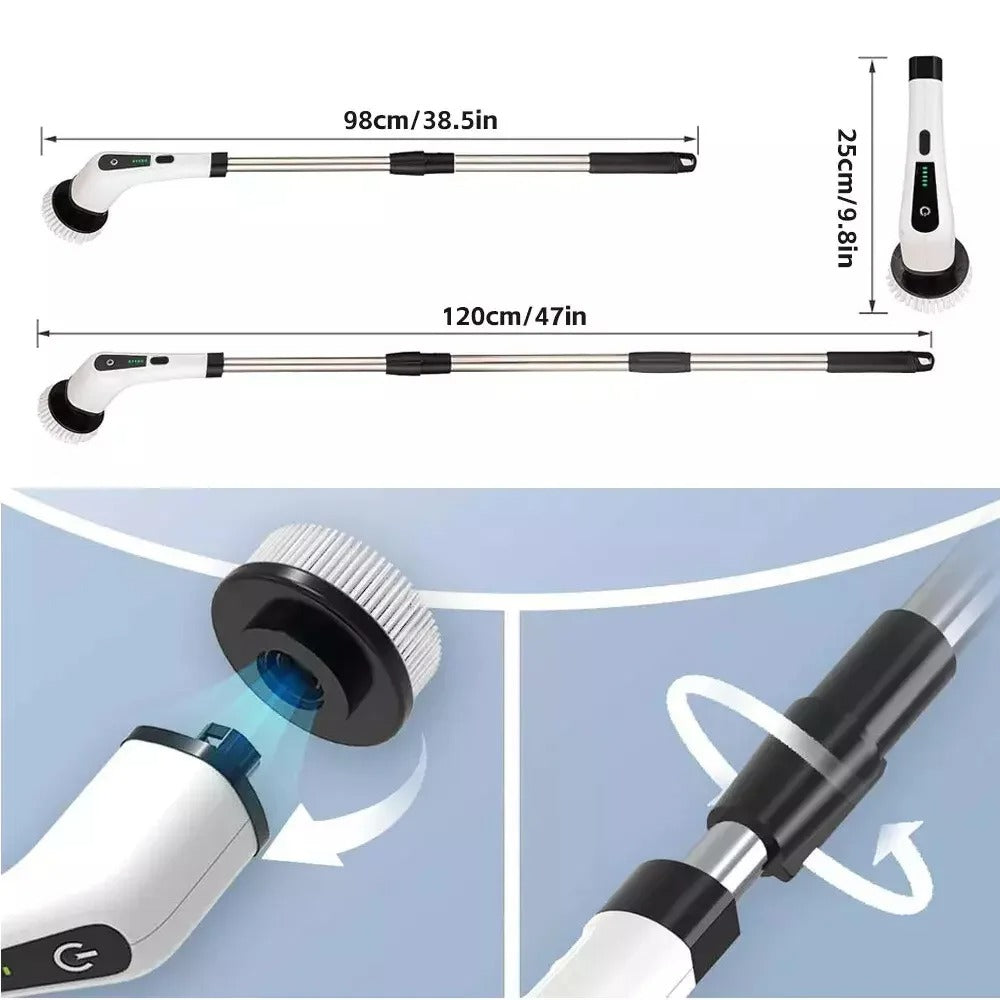 Velnovita CleanGo™ Pro Spin Scrubber
