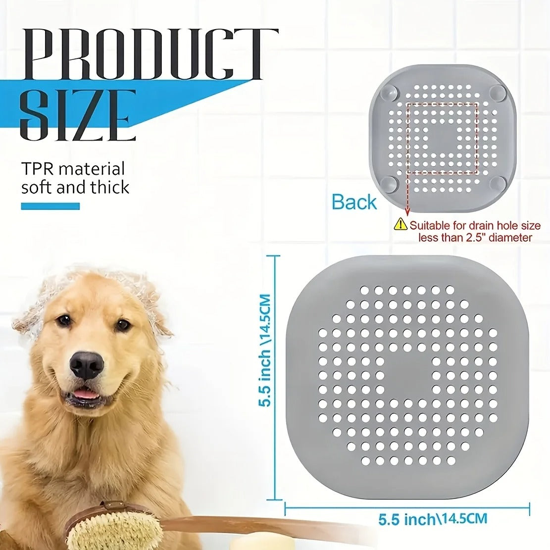 Velnovita FlowGuard™ Drain Filter